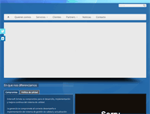 Tablet Screenshot of entersoft.cl