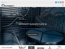 Tablet Screenshot of entersoft.bg